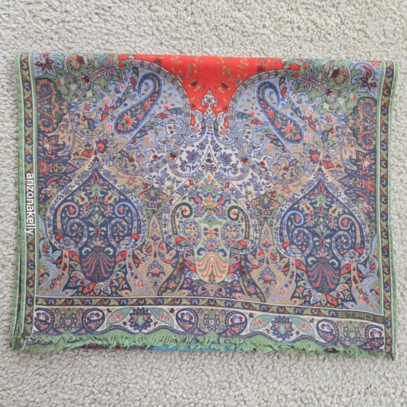 Etro Scarf Wool Silk - Picture 12 of 12